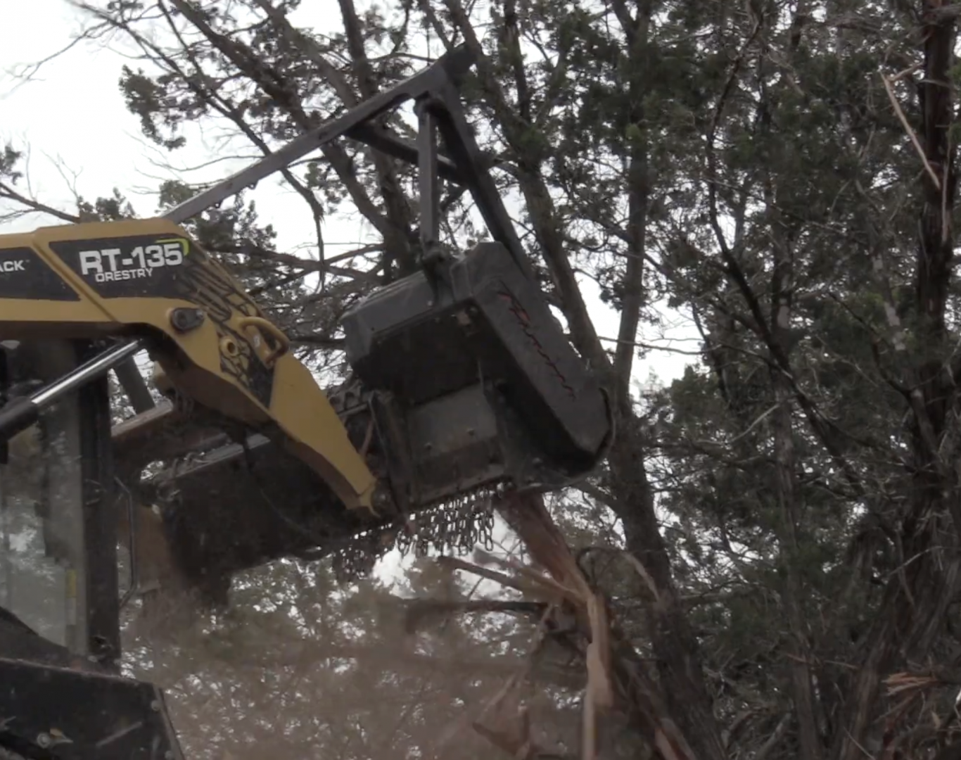 Land clearing near me in Gillespie County, TX for rural development